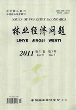 名称：《林业经济问题》2012年度最新约稿